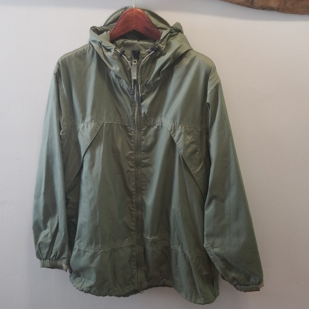 Cabela's Packable Hooded Rain Jacket